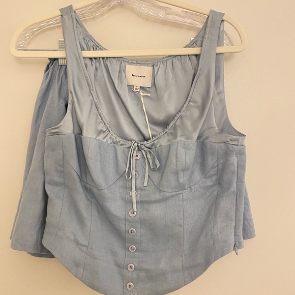 Reformation Evy Linen Two Piece - Picture 6 of 9